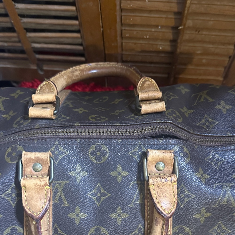 Louis Vuitton Brown Monogram Duffel Bag - Picture 3 of 6